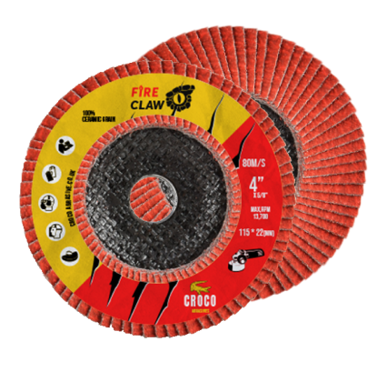 Croco Abrasive Ceramic flap discs